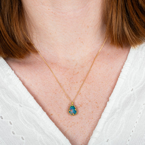Boulder Opal Jewelry as a Timeless Gift Perfect for Anniversaries, Birthday,s and Milestones