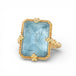 Speckled Aquamarine Ring