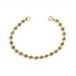 Champagne Diamond Textile Bracelet in 18k Gold