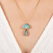 Enchanting Mushroom Necklace