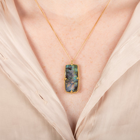 Boulder Opal Necklace