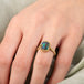 Boudler Opal ring on model