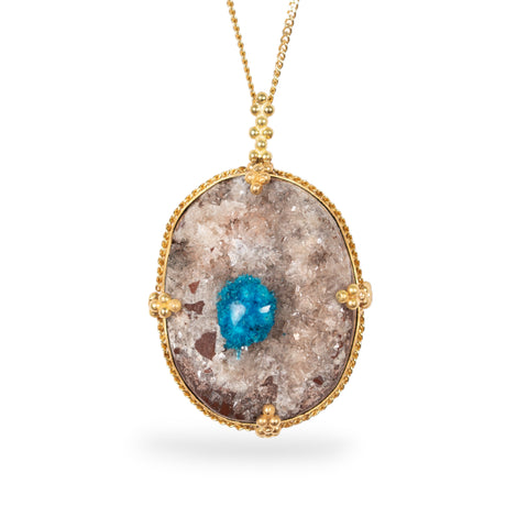 Cavansite Necklace