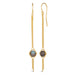 Dewdrop Earrings in Labradorite