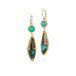 Ethiopian Opal and Boulder Opal Earrings