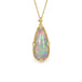 Ethiopian Opal and 18k Gold Necklace