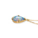 Ethiopian Opal Teardrop Necklace