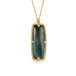 Labradorite and 18k gold necklace