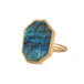 Labradorite ring side view