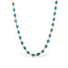 Woven Midnight Apatite necklace