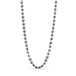 Grey Akoya Pearl Woven Necklace in 18k Gold
