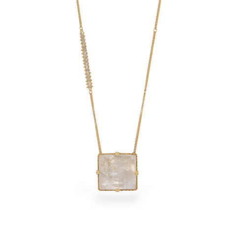Phantom quartz necklace