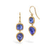 Tanzanite drop earrings