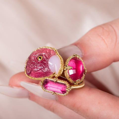 Tourmaline ring group