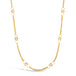 Pearl Whisper Chain Necklace in 18k Gold