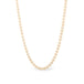 Woven akoya necklace