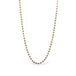Woven blue diamond necklace