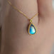 Moonstone and 18k Gold Necklace video