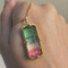 Classic Watermelon Tourmaline Necklace