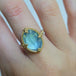 Serene Aquamarine Ring