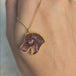 Tourmaline Horse Necklace
