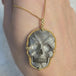 Gibeon Meteorite Skull Necklace