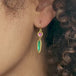 Tourmaline and sapphire earrings video