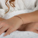 Ruby Row Bracelet in 18k Gold