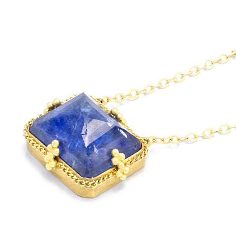 Amali Tanzanite Landscape Necklace