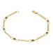 Blue Diamond Whisper Chain Bracelet in 18k Gold