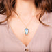 Teardrop Moonstone Necklace