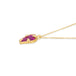 Petite Ruby Necklace