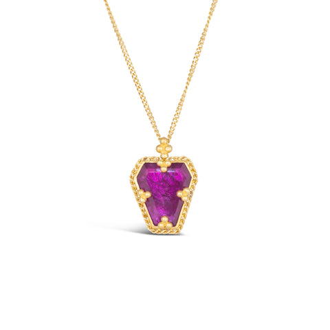 Petite Ruby Necklace