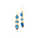 Amali-Moonstone Pebble Earrings