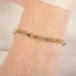 Multi-Colored Diamond Textile Bracelet in 18k Gold