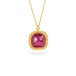 Fiery Ruby Necklace