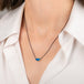 Australian Opal Doublet Oceanic Necklace in Oxidized Silver