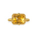 Amber Radiance Citrine Ring