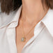 Dendritic Quartz Autumn Branch Necklace