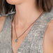 Australian Opal Doublet Hummingbird Necklace in Oxidized Silver