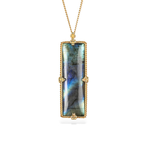 Luminous Labradorite Necklace