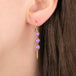 Textile Trio Earrings in Phosphosiderite