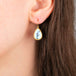 Turquoise Teardrop Earrings