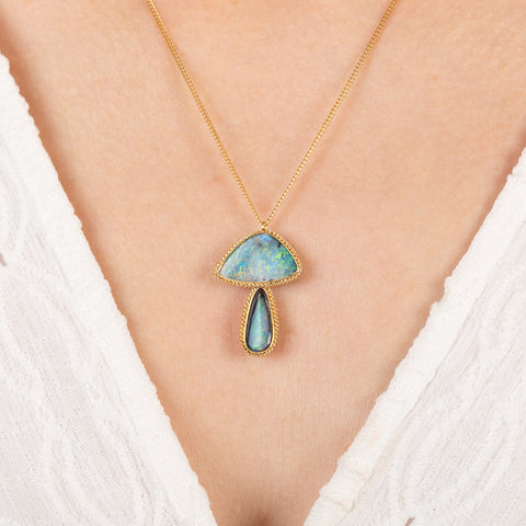 Enchanting Mushroom Necklace