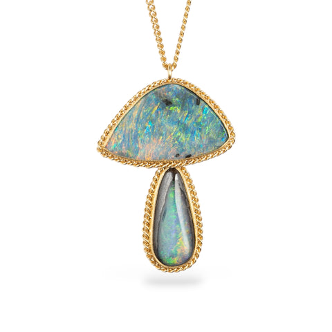 Enchanting Mushroom Necklace