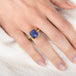Midnight Blue Tanzanite Ring
