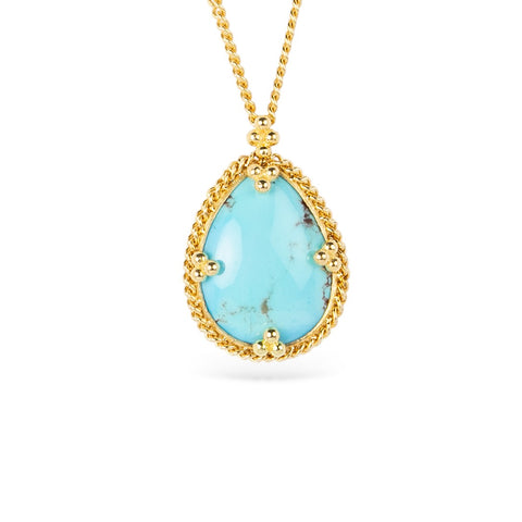 Robin's Egg Blue Turquoise Necklace