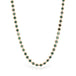 Woven Gradient Grandidierite Necklace in 18k Gold