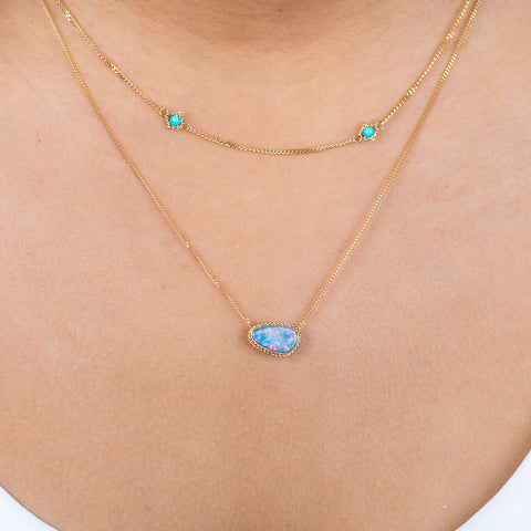 Australian Opal Necklace