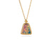 Australian Opal Doublet and Gold necklace